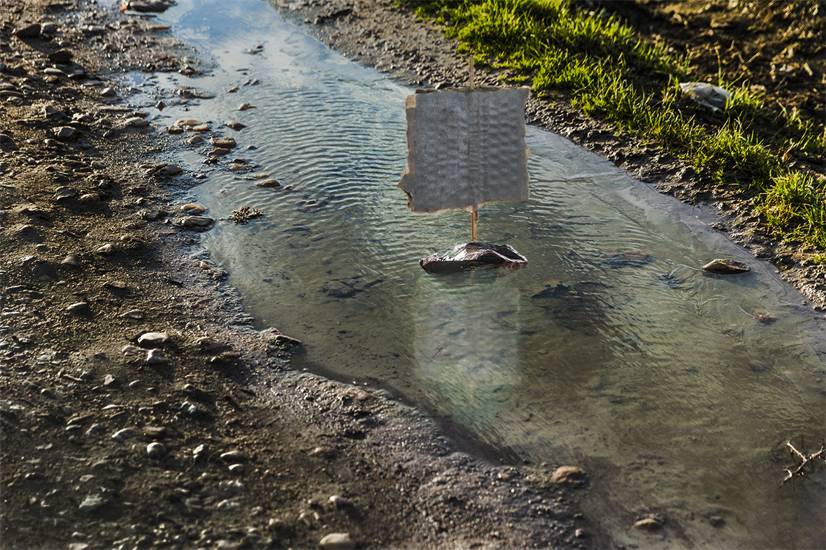 ngel Marcos.  Paisaje de resistencia 1. Agua, 2021