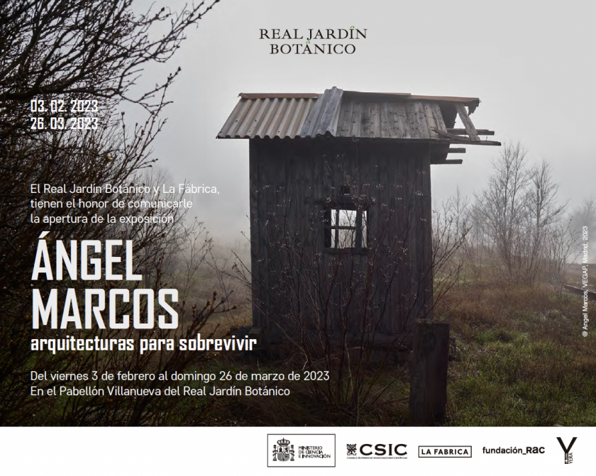 cartel exposición Arquitecturas para sobrevivir