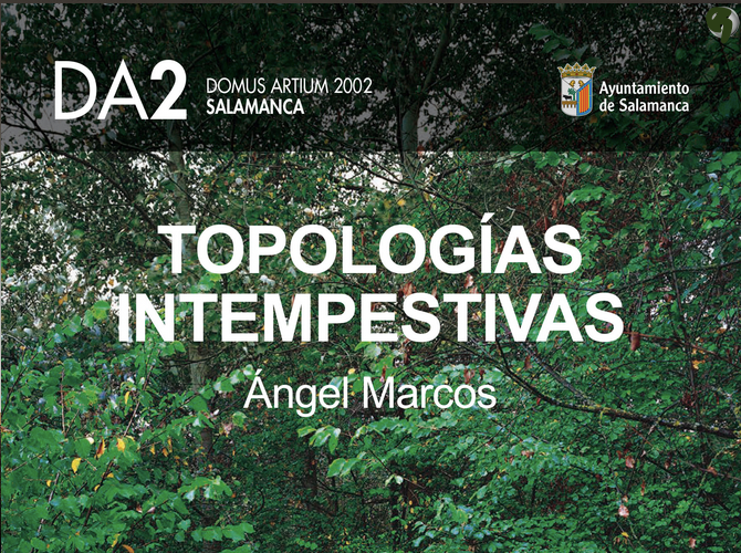 cartel topologías intempestivas